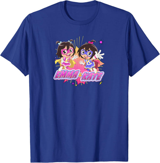 Ryan's World The Movie Emma & Kate T-Shirt - T-Shirt | Royal