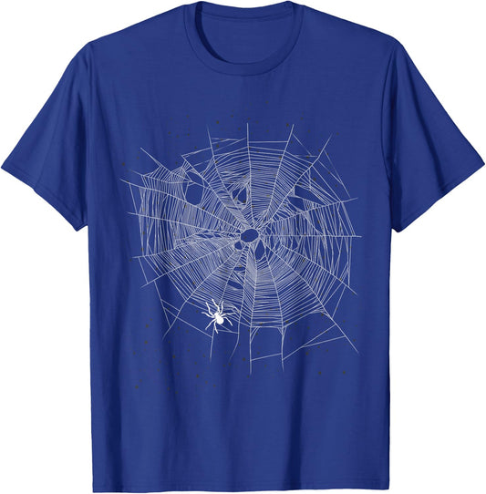 Entomologist Gift Cobweb Spider T-Shirt - T-Shirt | Royal