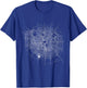Entomologist Gift Cobweb Spider T-Shirt - T-Shirt | Royal