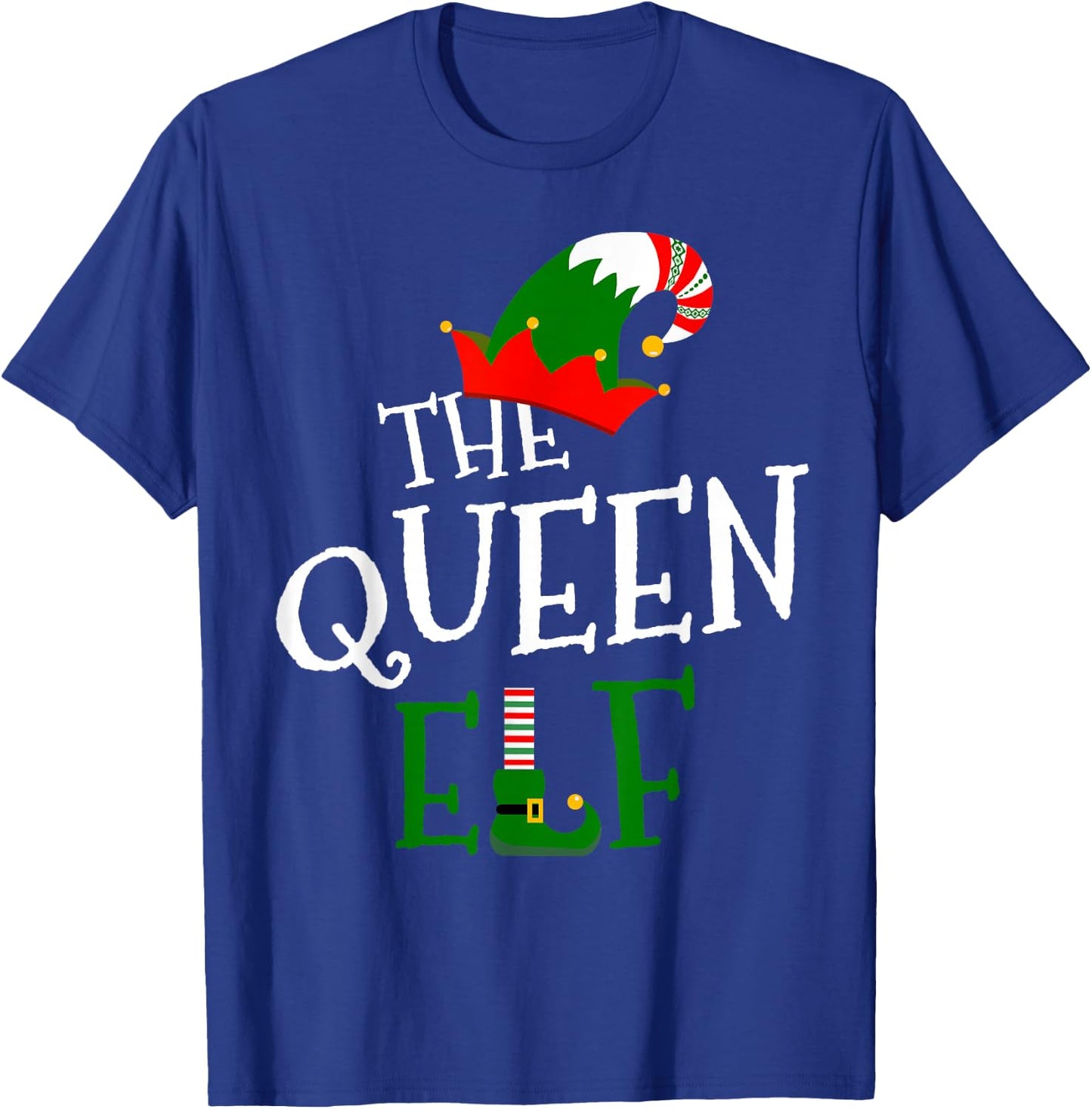 The Queen Elf Family Matching Group Gift Christmas Costume T-Shirt - T-Shirt | Royal