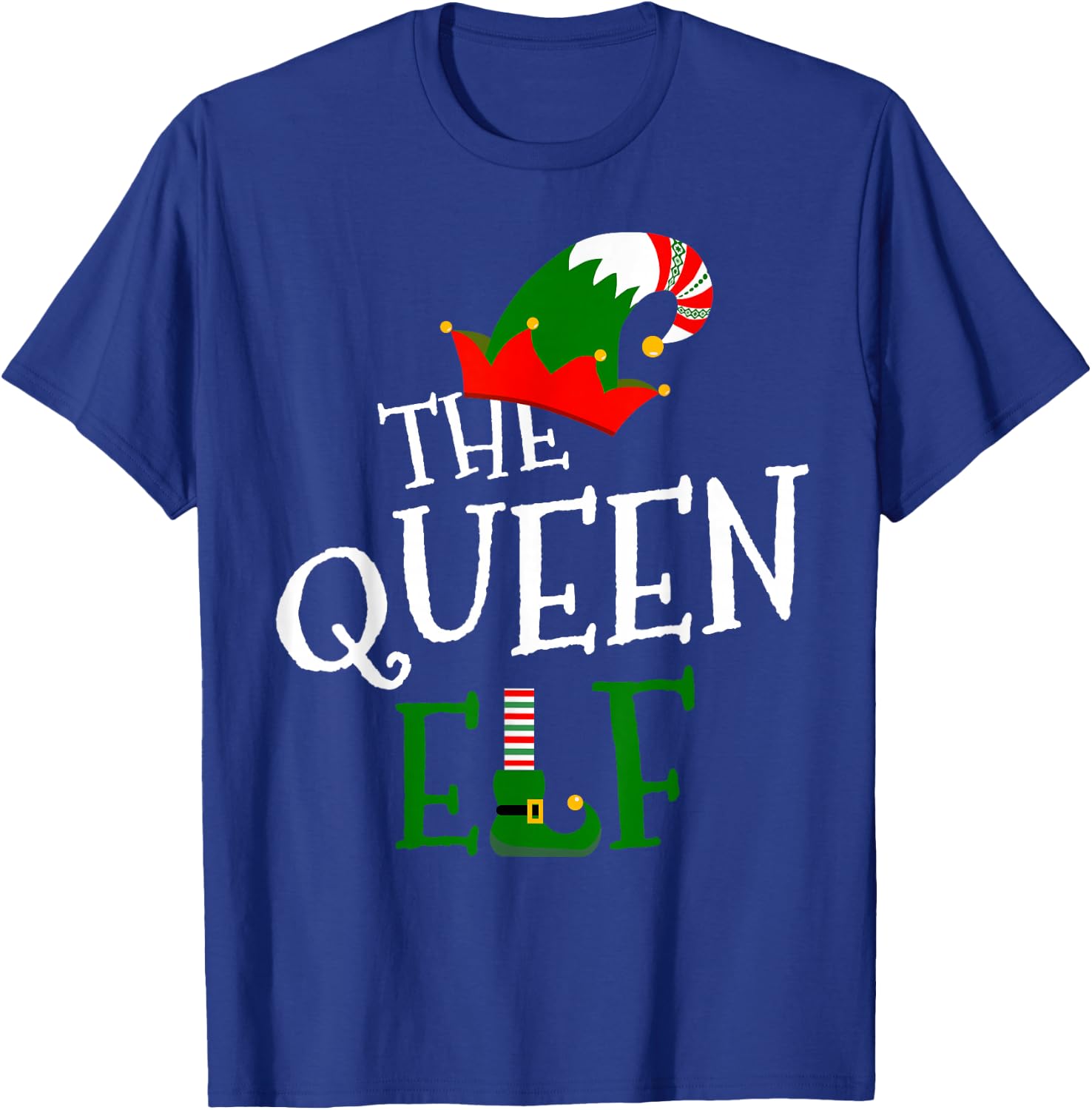 The Queen Elf Family Matching Group Gift Christmas Costume T-Shirt - T-Shirt | Royal
