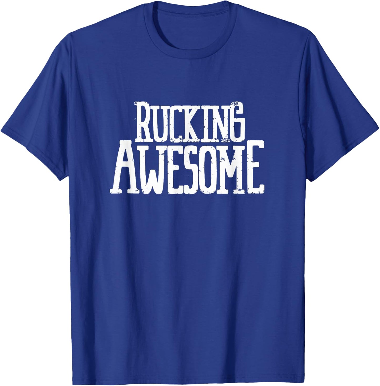 The Rucking Backpack Rucking Awesome Team - Men's Black Vintage Rucking - Small T-Shirt - T-Shirt | Royal
