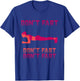 Don't Fart Shirt Workout Funny Fitness Gym Plank Squat T-Shirt - T-Shirt | Royal