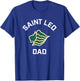 Saint Leo University Lions Arched Dad T-Shirt - T-Shirt | Royal