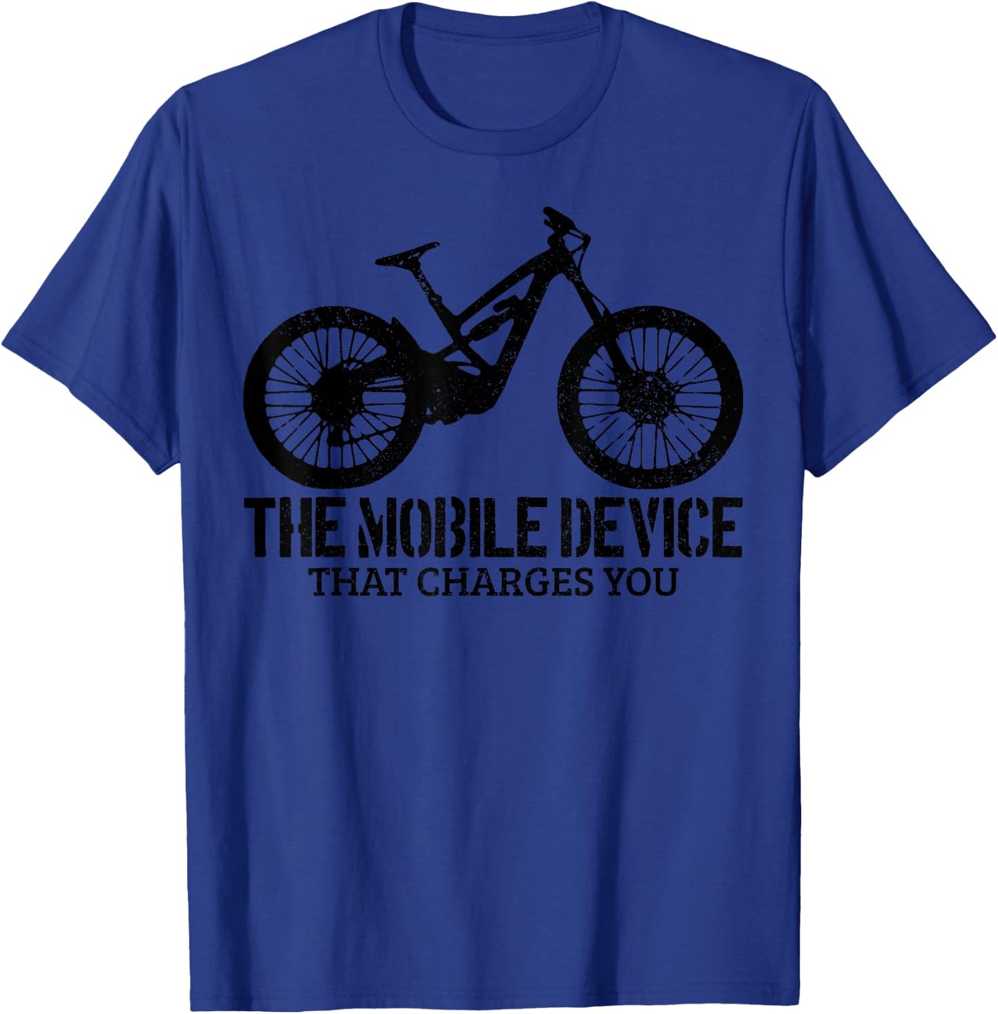 Mountain Bike MTB Downhil Biking Mountain Biker Gift Funny T-Shirt - T-Shirt | Royal