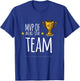MVP of an ALL-STAR Team, with trophy and stars graphic T-Shirt - T-Shirt | Royal