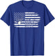 Distressed Drum Set Dad Hero Drummer Legend Fathers Day T-Shirt - T-Shirt | Royal
