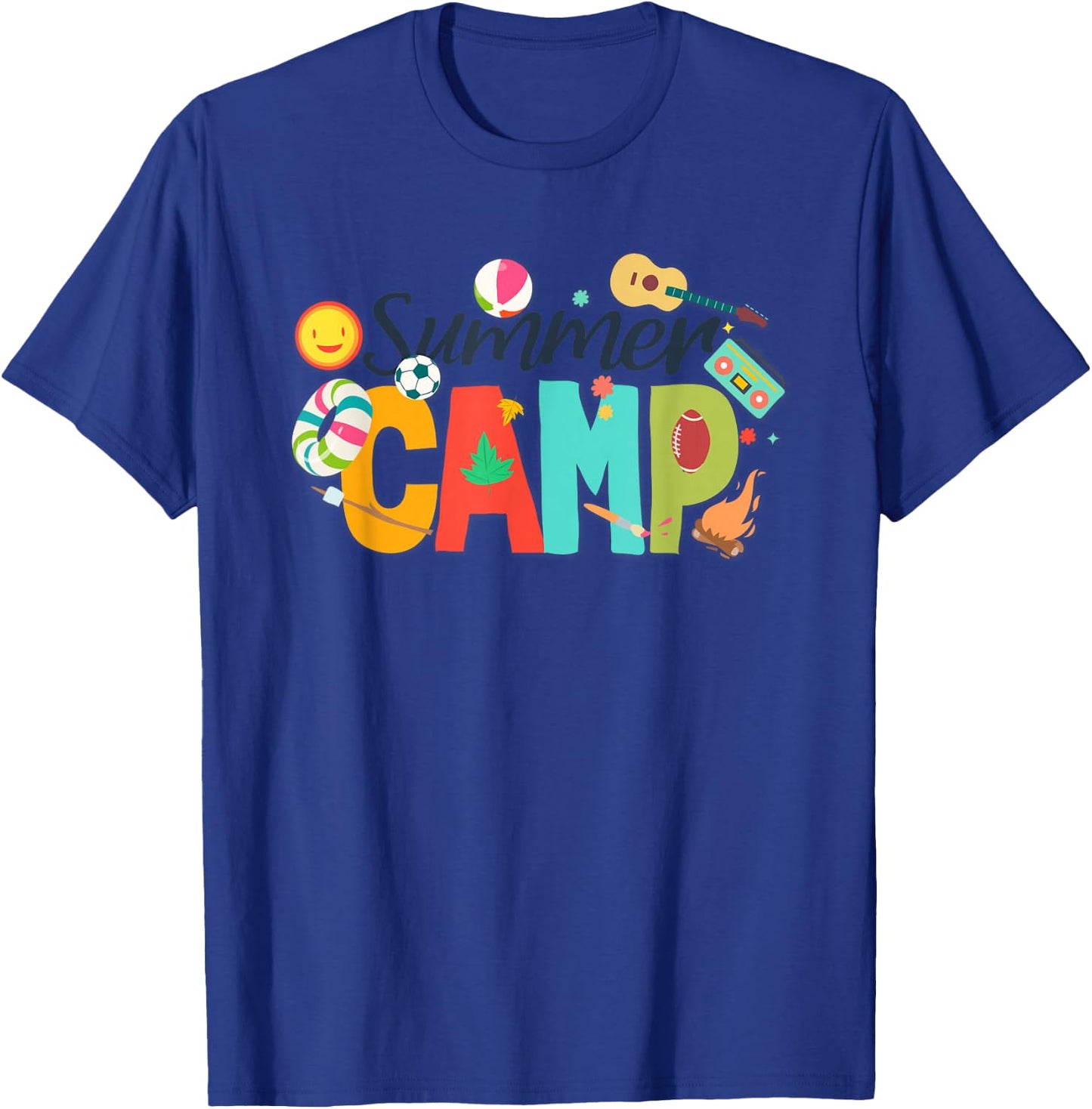 Summer Camp | Director Counselor | Camp Staff T-Shirt - T-Shirt | Royal