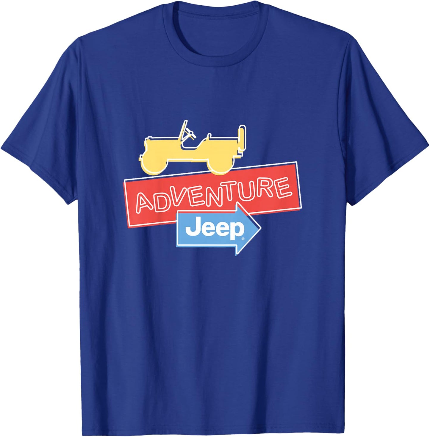 Kids J is for Jeep - Officially Licensed T-Shirt - T-Shirt | Royal