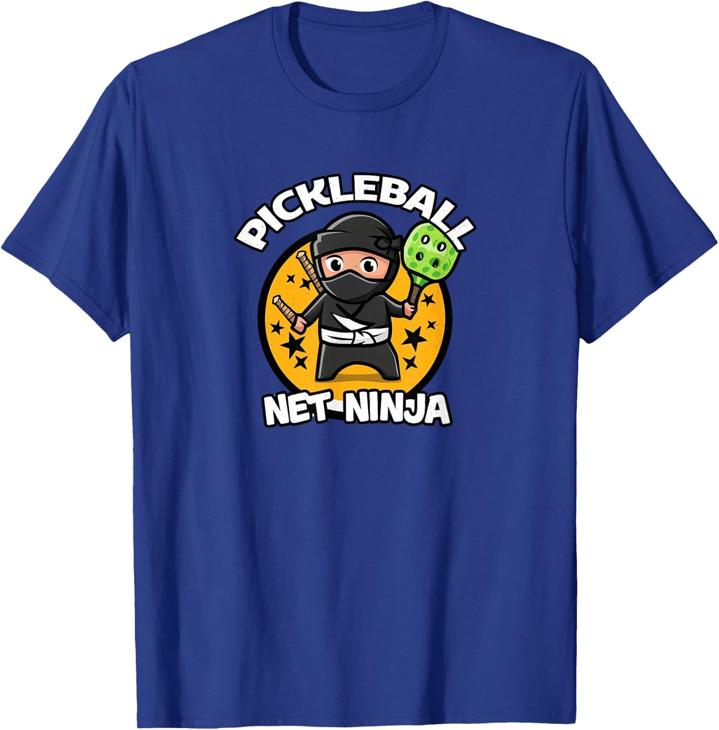 Net Ninja - for Pickleball Players T-Shirt - T-Shirt | Royal