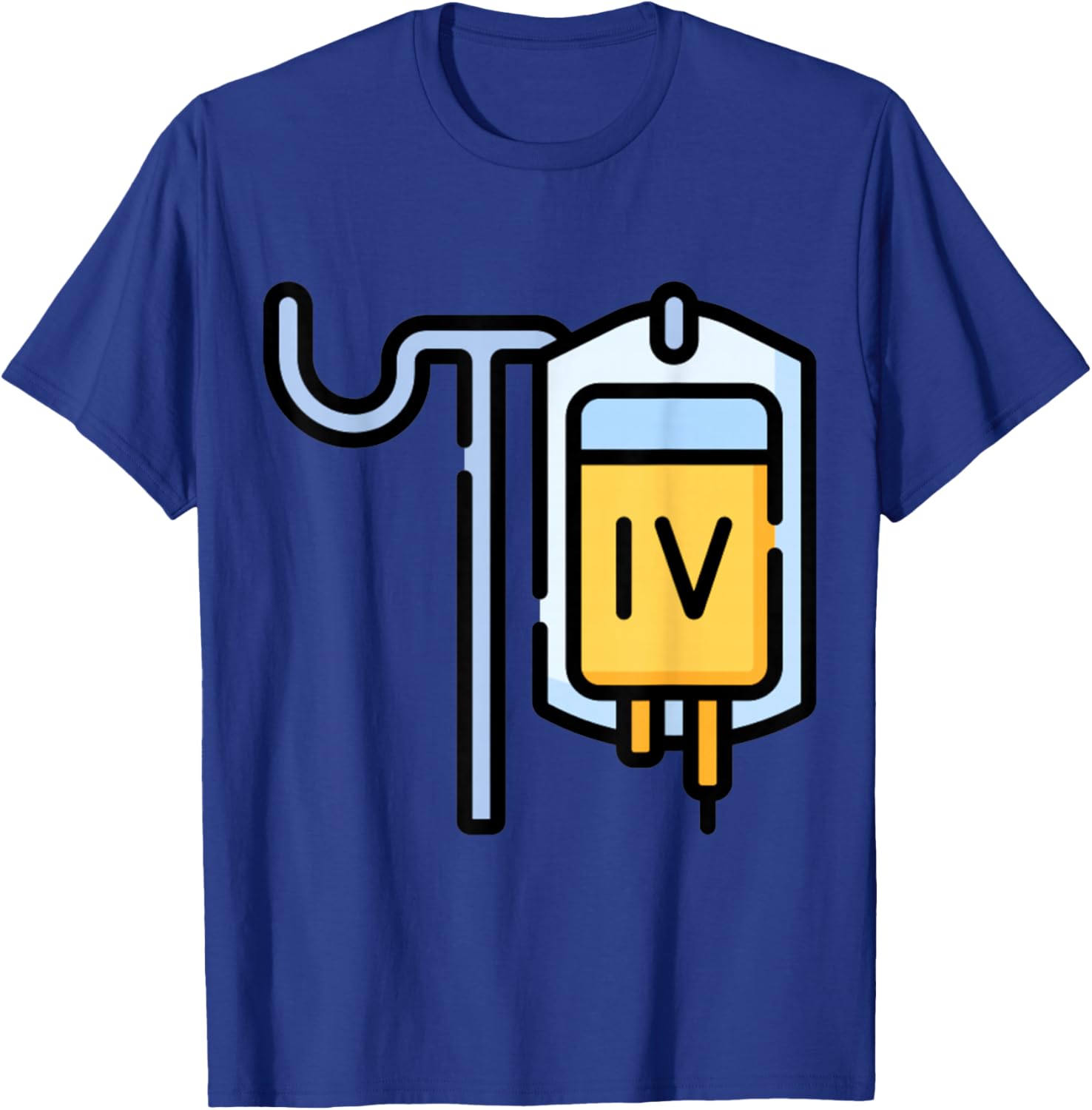 Clever Witty IV Designs Really Like IV Intravenous Drips Drip IV Dripping , Small, Black T-Shirt - T-Shirt | Royal