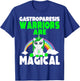 Gastroparesis Awareness Cute Magical Unicorn Green Ribbon T-Shirt - T-Shirt | Royal