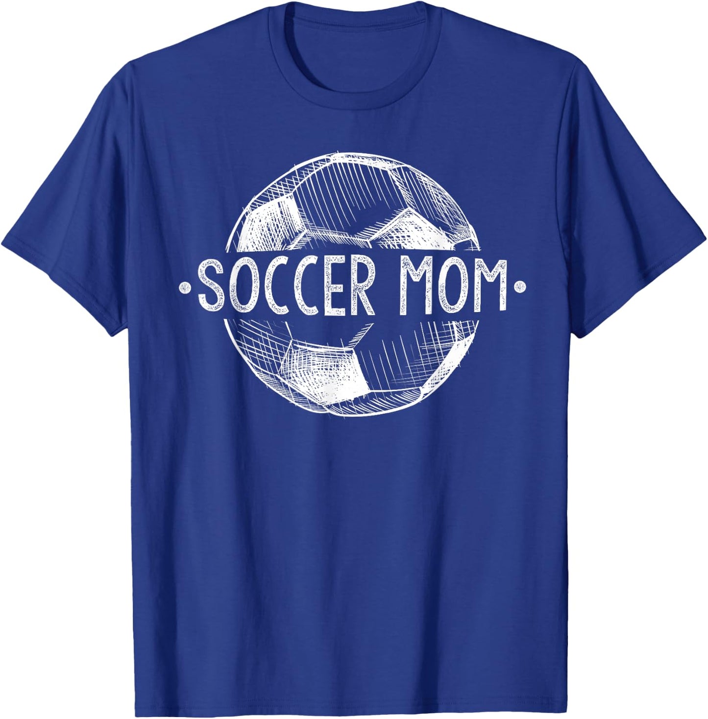 Soccer Mom Family Matching Team Player Gifts Soccer Mama T-Shirt - T-Shirt | Royal