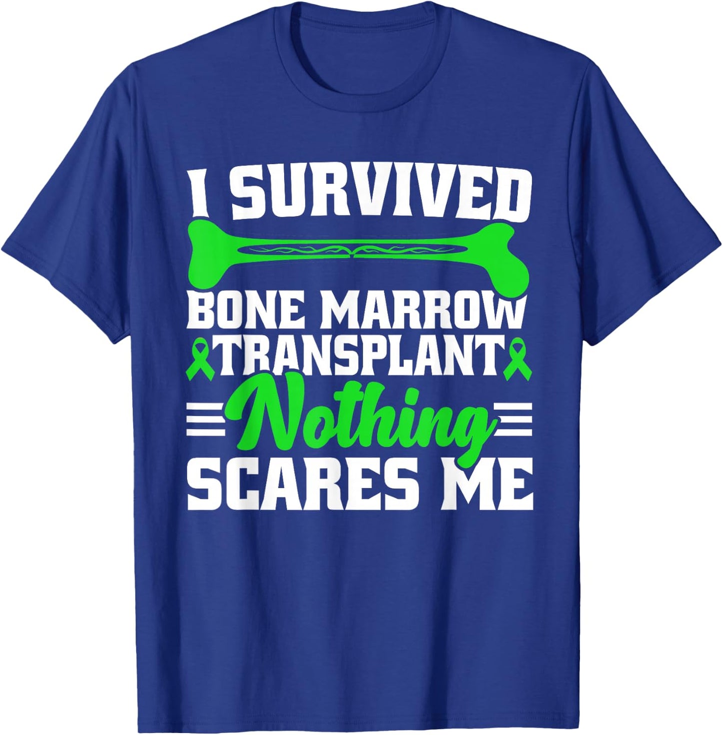 Bone Marrow Transplant Survivor Warrior T-Shirt - T-Shirt | Royal