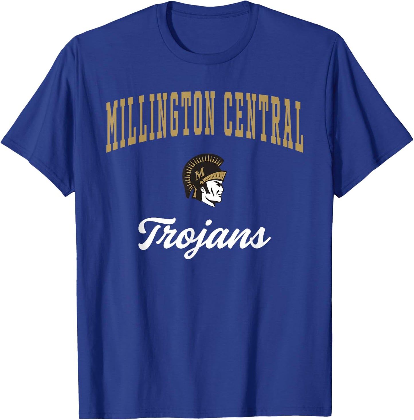 Millington Central High School Trojans T-Shirt - T-Shirt | Royal