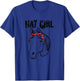 Hay Girl Horse Bandana Animal Country Farm Girls Women Gift T-Shirt - T-Shirt | Royal