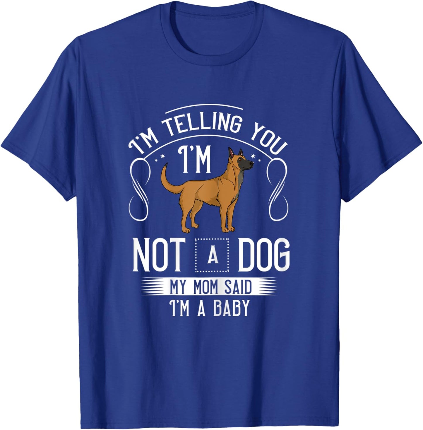 Belgian Malinois Dog Puppies Owner Lover T-Shirt - T-Shirt | Royal
