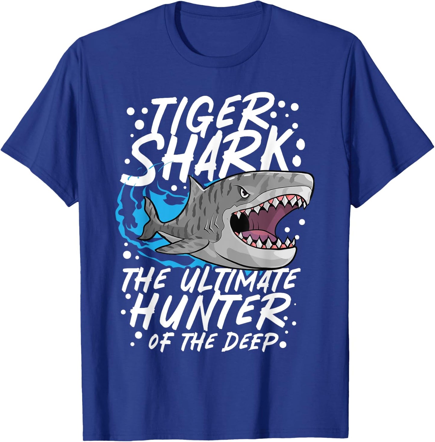 Tiger Shark: The Ultimate Hunter Of The Deep, Tiger Shark T-Shirt - T-Shirt | Royal