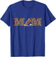 Horse Barrel Racing Mom Serape Leopard pattern Rodeo Cowgirl T-Shirt - T-Shirt | Royal