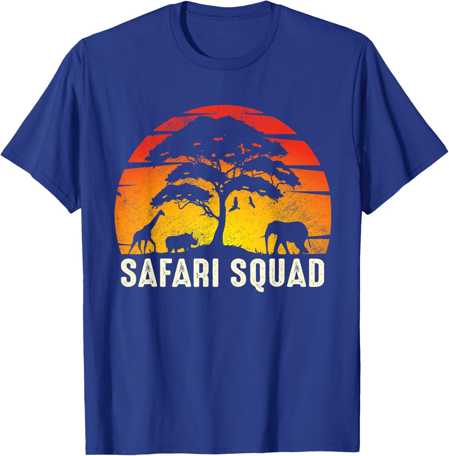 African Family Vacation Safari Squad Funny Matching Trip T-Shirt - T-Shirt | Royal