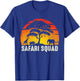African Family Vacation Safari Squad Funny Matching Trip T-Shirt - T-Shirt | Royal