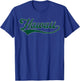 College University Style Hawaii Baseball Sport Fan T-Shirt - T-Shirt | Royal
