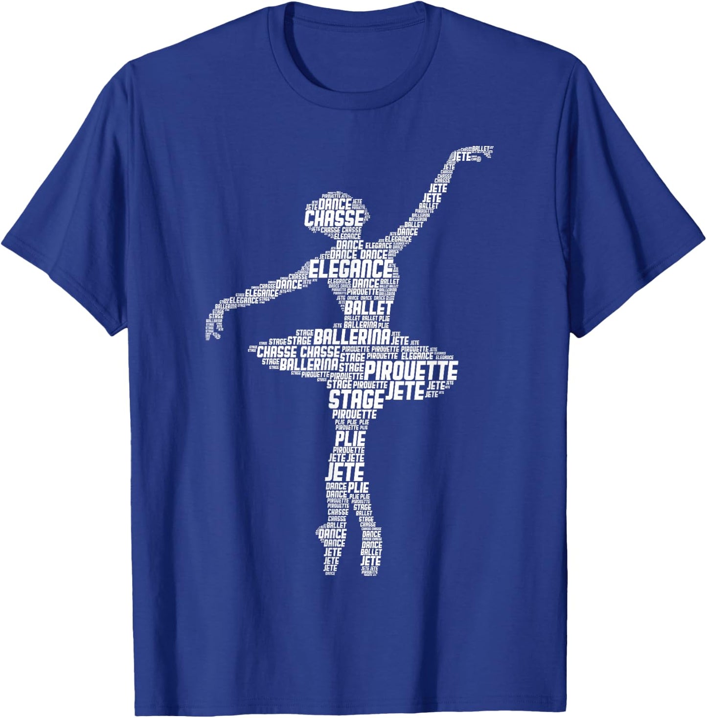 Ballerina Ballet Girls Women T-Shirt - T-Shirt | Royal