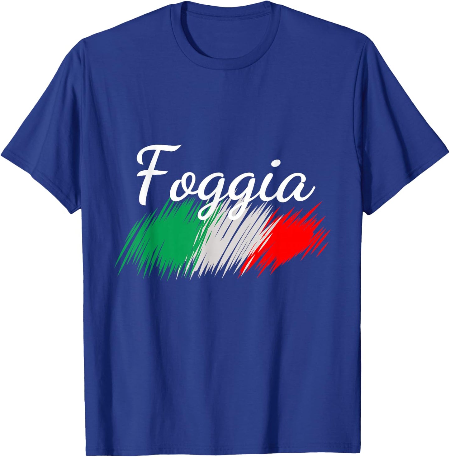 Foggia Italy Flag Italia Souvenir Matching Italian T-Shirt - T-Shirt | Royal