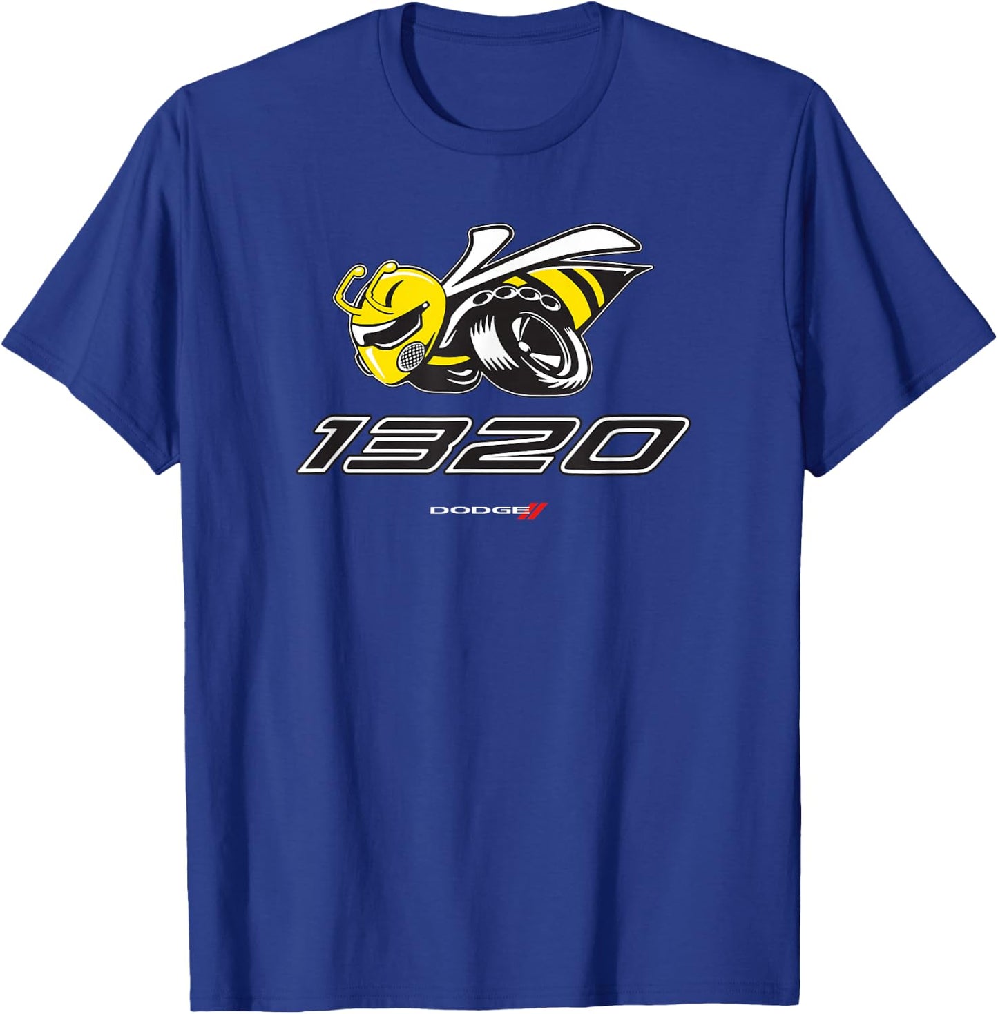 Dodge 1320 Angry Bee T-Shirt - T-Shirt | Royal