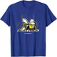 Dodge Scat Pack Flames T-Shirt - T-Shirt | Royal