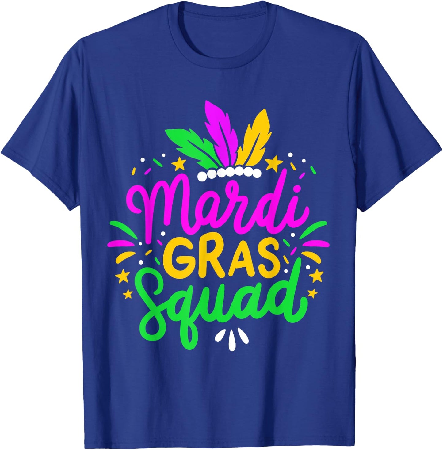 Mardi Gras Squad Party Gift T-Shirt - T-Shirt | Royal