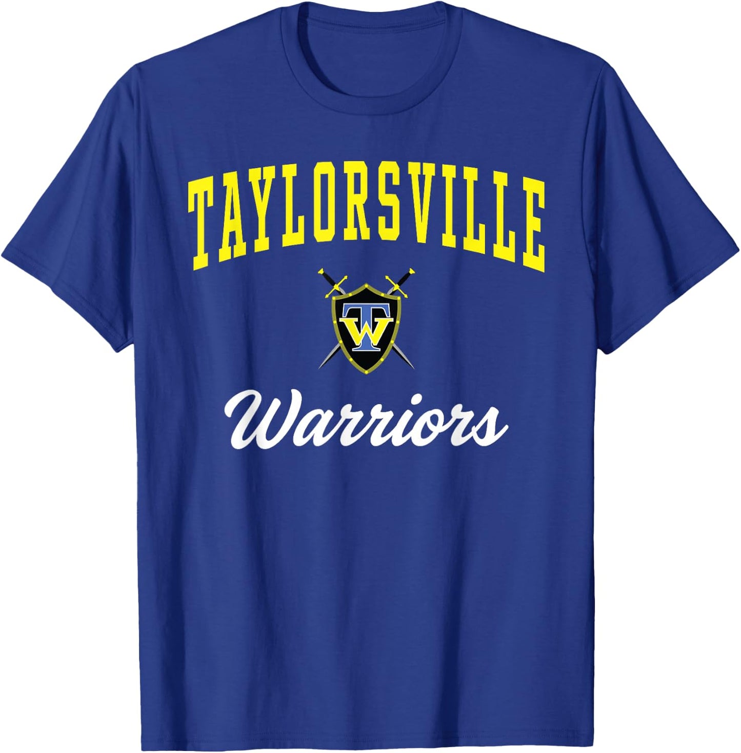 Taylorsville High School Warriors T-Shirt - T-Shirt | Royal
