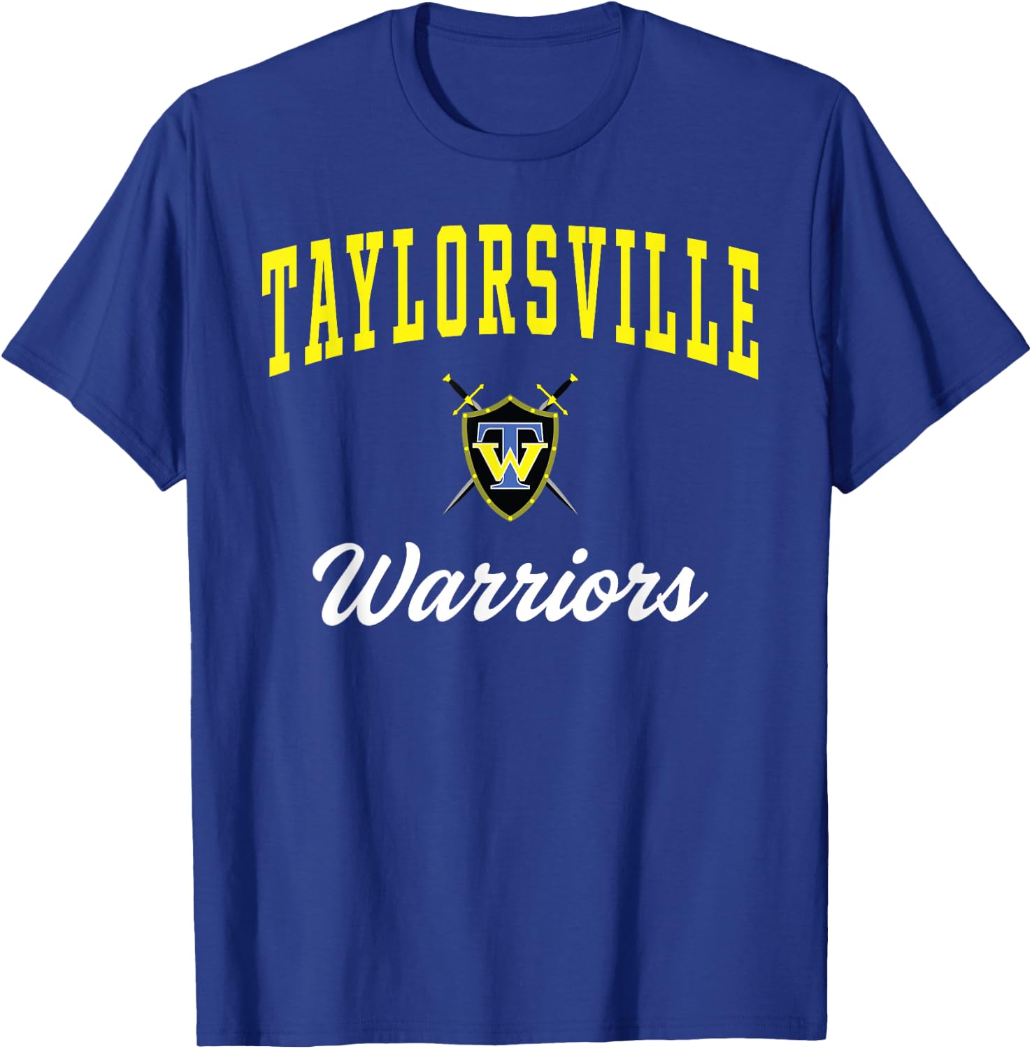 Taylorsville High School Warriors T-Shirt - T-Shirt | Royal