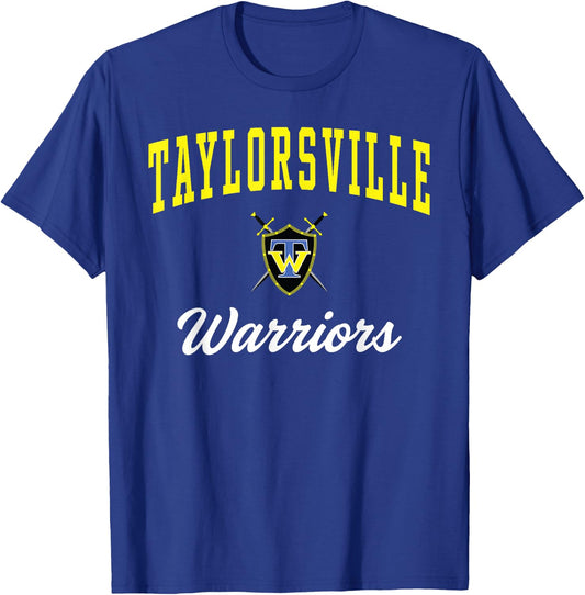 Taylorsville High School Warriors T-Shirt - T-Shirt | Royal