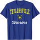 Taylorsville High School Warriors T-Shirt - T-Shirt | Royal