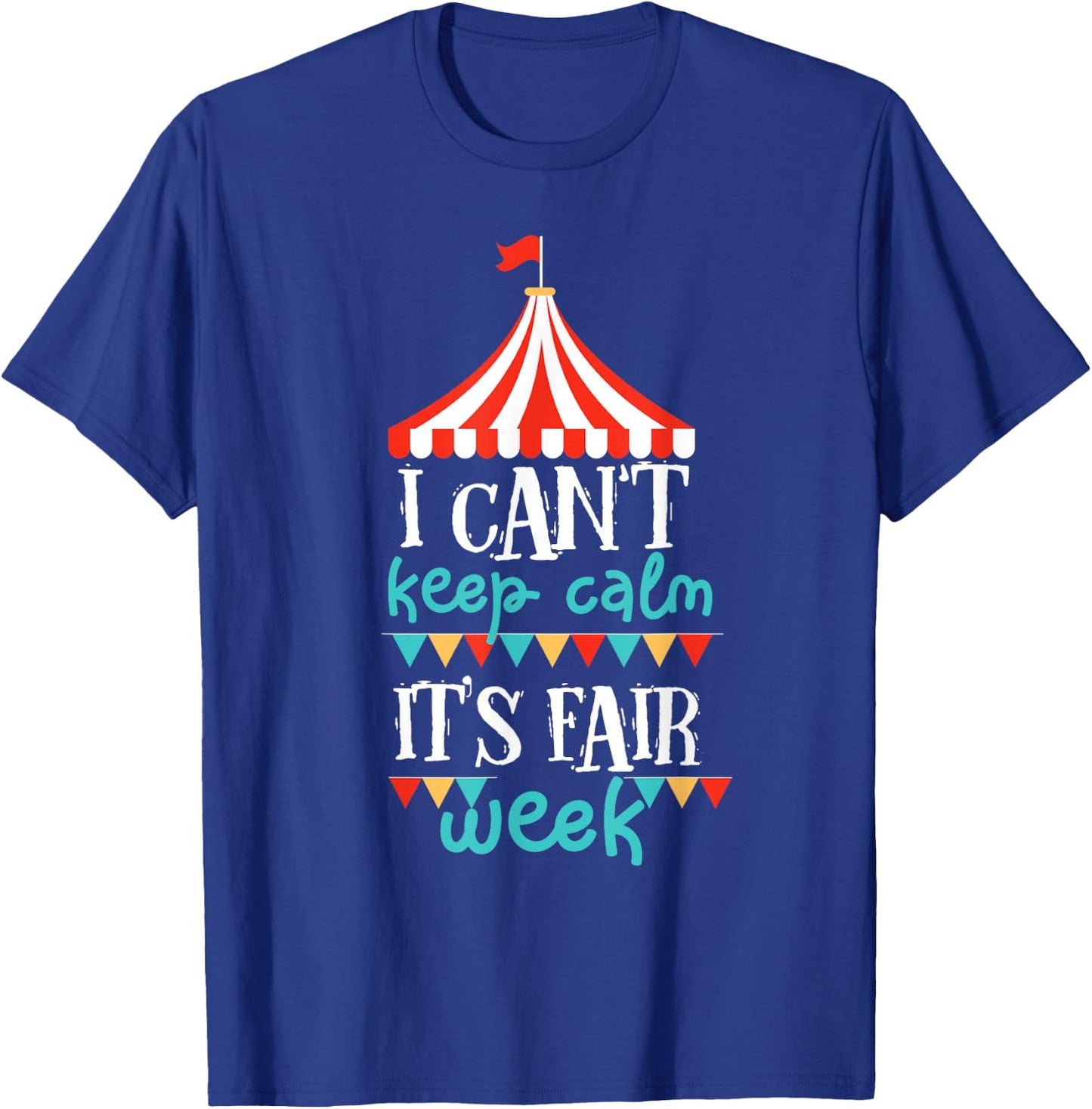 County Fair Design Perfect for Kids Girls and Boys T-Shirt - T-Shirt | Royal