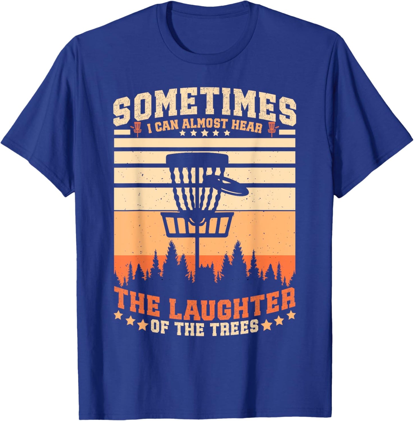 Funny Disc Golfer Disc Golfing T-Shirt - T-Shirt | Royal