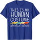 Cougar Halloween Human Costume Puma Animal Easy DIY Gift T-Shirt - T-Shirt | Royal