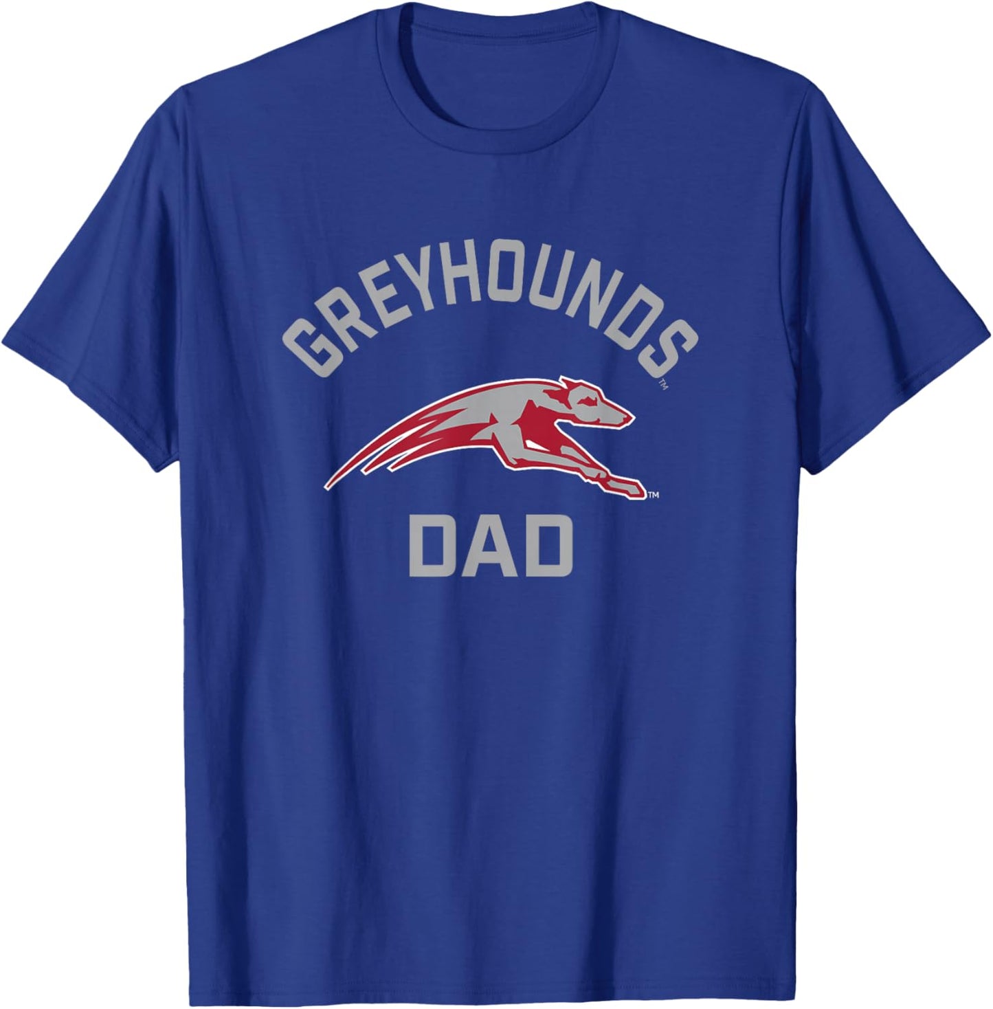 University of Indianapolis UIndy Greyhounds Arched Dad T-Shirt - T-Shirt | Royal