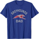 University of Indianapolis UIndy Greyhounds Arched Dad T-Shirt - T-Shirt | Royal
