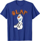 Disney Frozen Vintage Olaf Portrait Orange Sketch Logo T-Shirt - T-Shirt | Royal