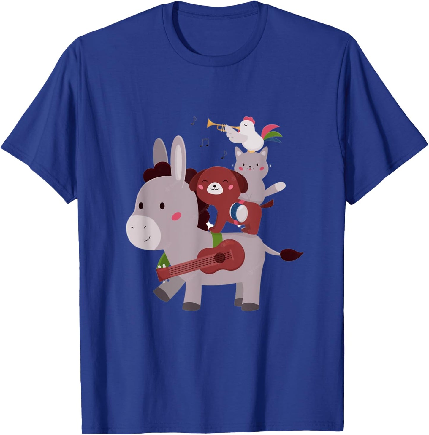 Bremen Town Musicians T-Shirt - T-Shirt | Royal