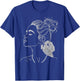 Bichon Frise Dog Mom Dog Art Mother's Day Men Women T-Shirt - T-Shirt | Royal