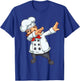 Cute Dabbing Chef | Funny Dab Dance Pastry Cook Food Gift T-Shirt - T-Shirt | Royal