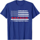 Montana American Flag Savage USA Patriotic Souvenir Kids Men T-Shirt - T-Shirt | Royal