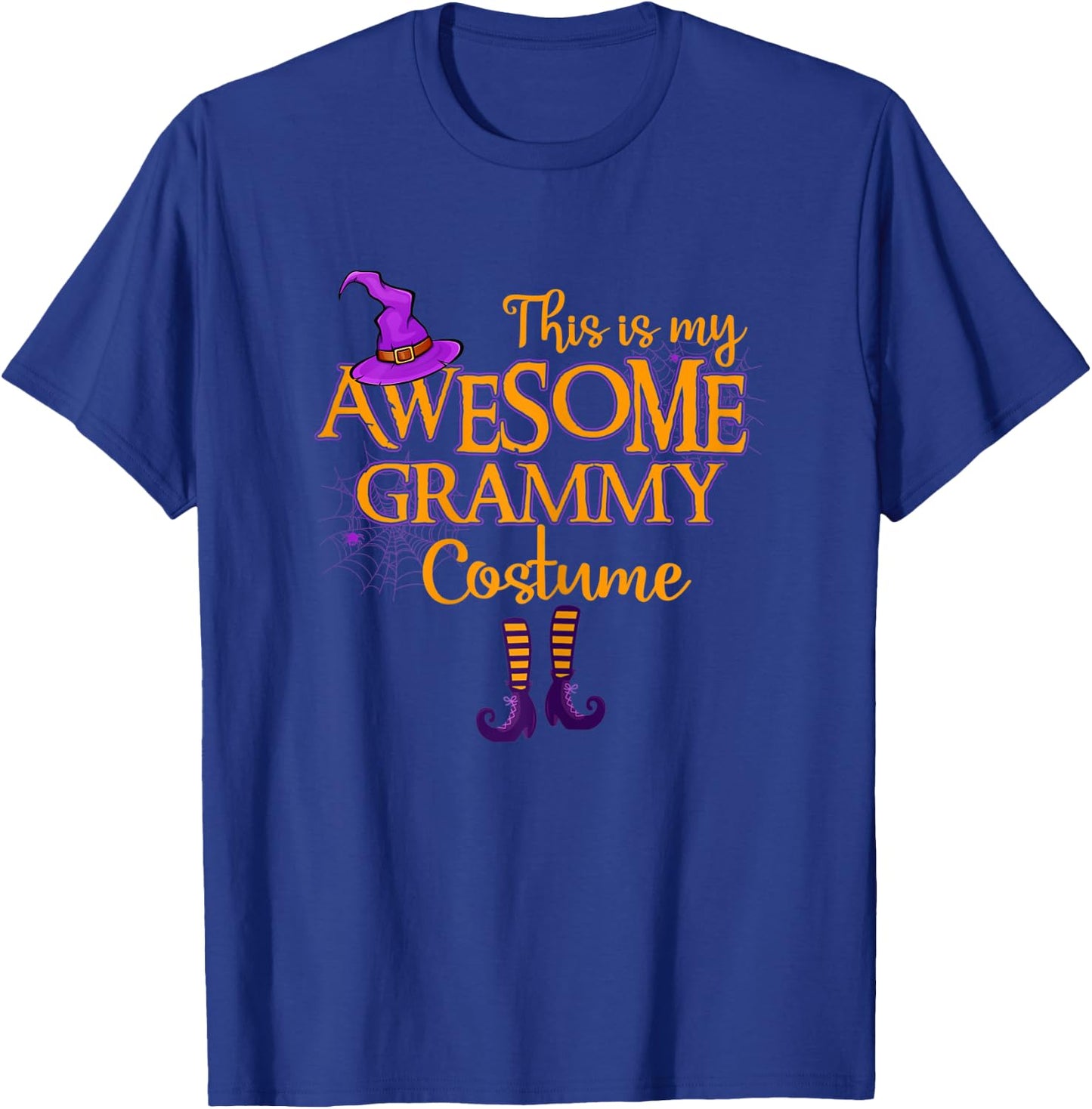 Grammy Costume Gift - This Is My Awesome Grammy Costume T-Shirt - T-Shirt | Royal
