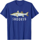 Snook Fishing Saltwater Inshore Common Snook Fish Graphic T-Shirt - T-Shirt | Royal