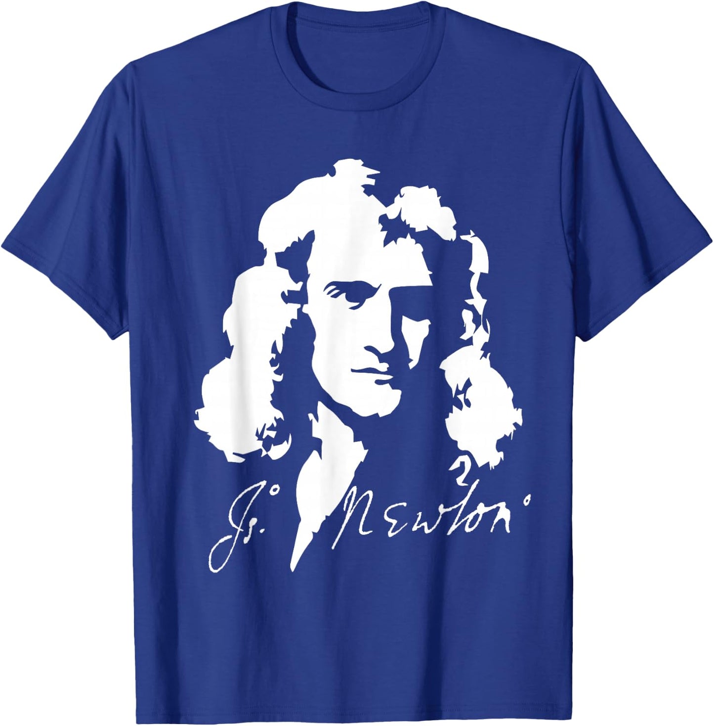 Isaac Newton laws of physics mathematics T-Shirt - T-Shirt | Royal