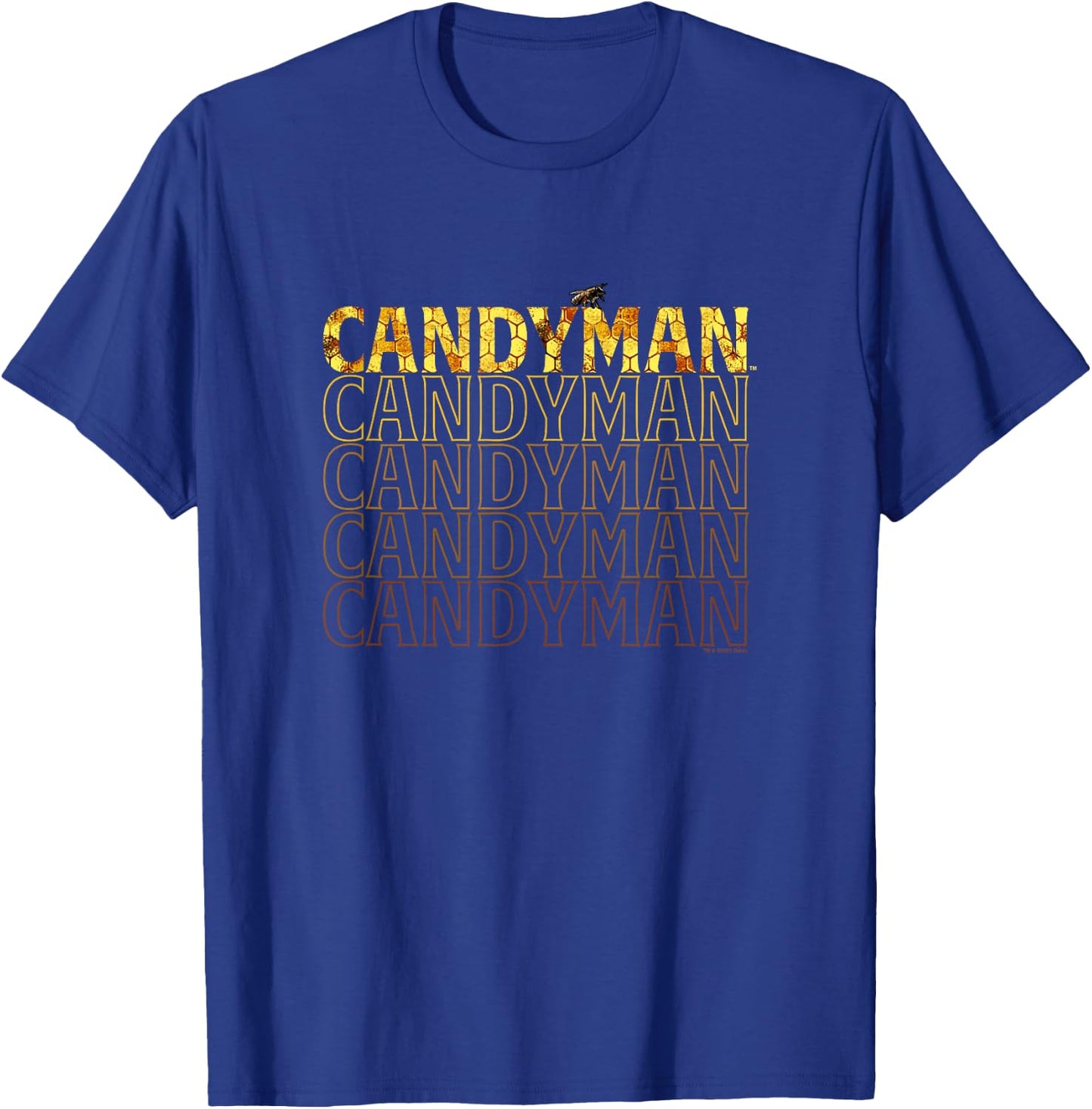 Candyman: Farewell to the Flesh Halloween Stack Big Logo T-Shirt - T-Shirt | Royal