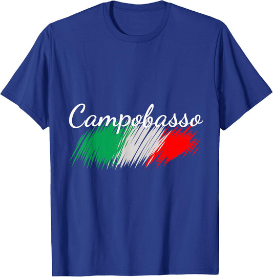 Campobasso Italy Flag Italia Souvenir Gift Matching Italian T-Shirt - T-Shirt | Royal